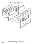 Diagram for 06 - Upper Oven Door