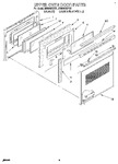 Diagram for 05 - Upper Oven Door