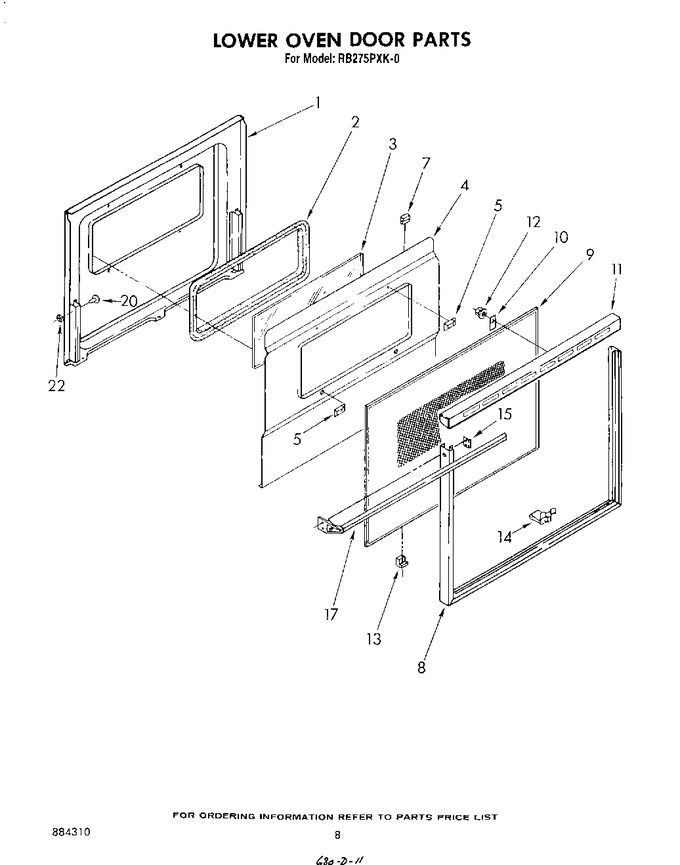 Diagram for RB275PXK0