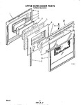 Diagram for 06 - Upper Oven Door