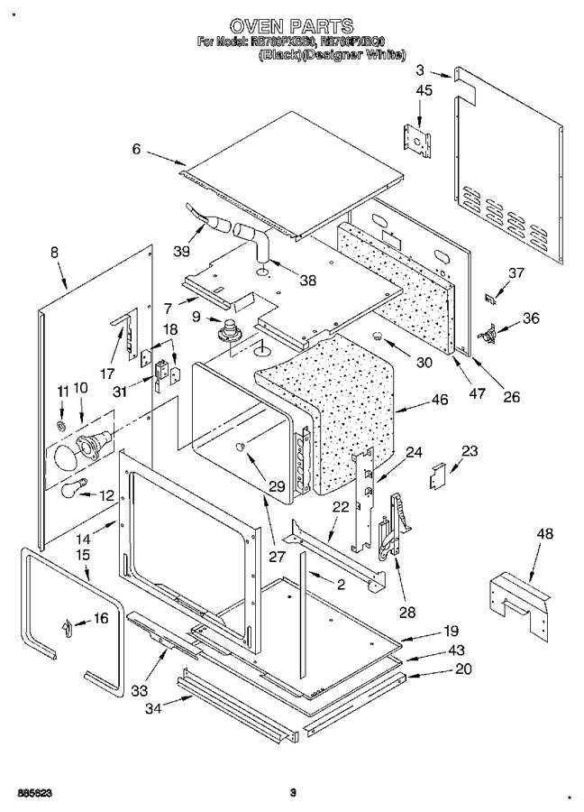 Diagram for RB760PXBQ0