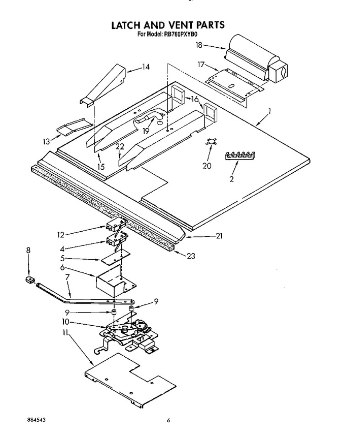 Diagram for RB760PXYB0
