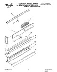 Diagram for 01 - Control Panel, Lit/optional