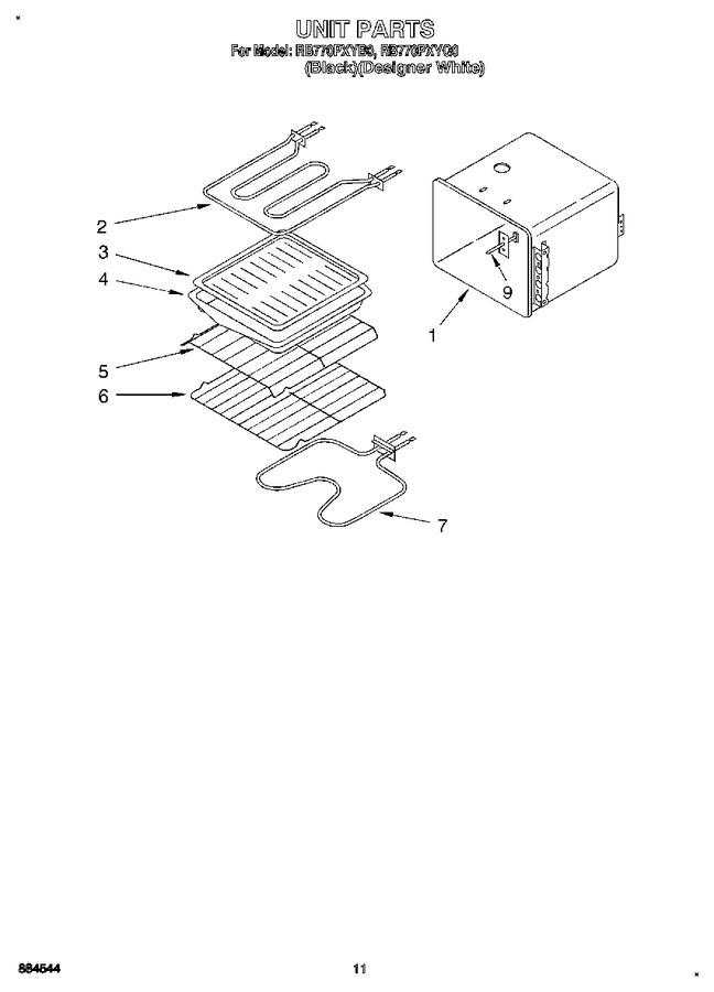 Diagram for RB770PXYB0