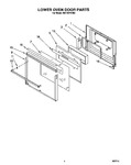 Diagram for 06 - Lower Oven Door