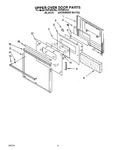 Diagram for 04 - Upper Oven Door