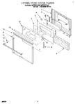 Diagram for 04 - Upper Oven Door