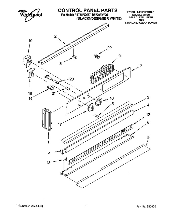Diagram for RB770PXYB7