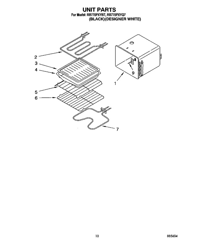 Diagram for RB770PXYB7