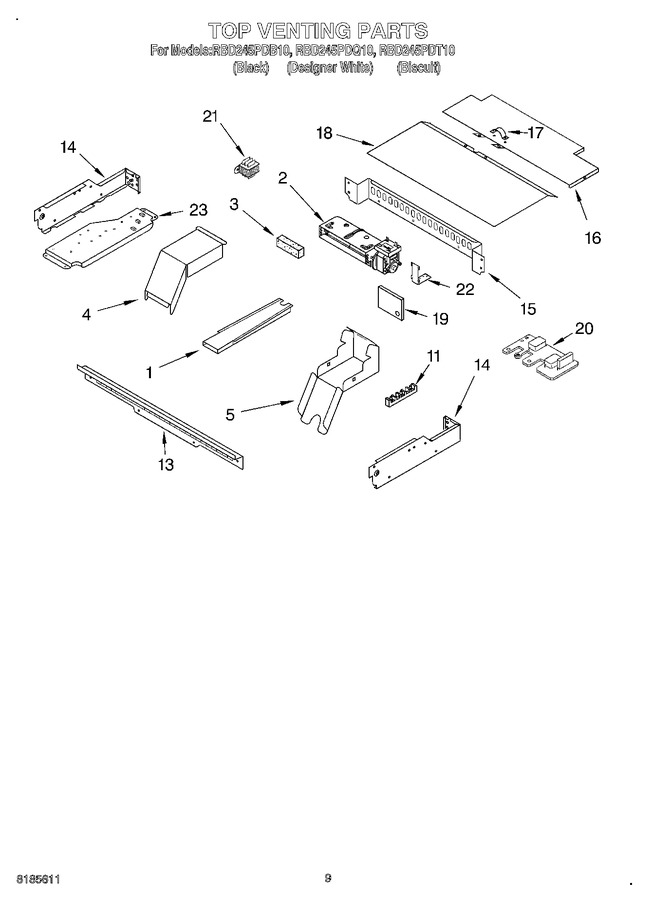 Diagram for RBD245PDQ10