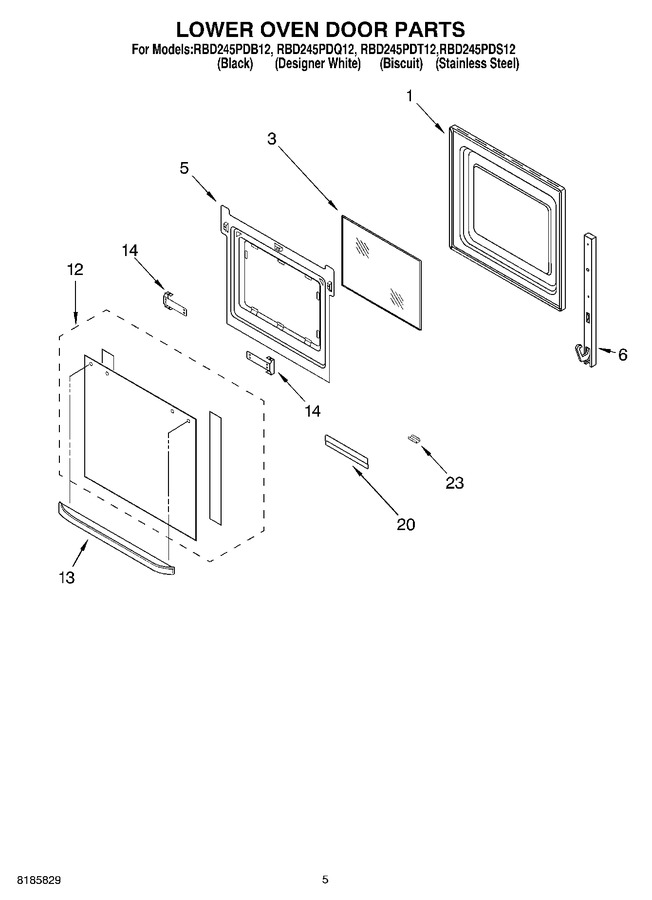 Diagram for RBD245PDT12