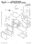 Diagram for 01 - Lower Oven Parts