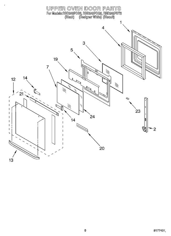 Diagram for RBD245PDT8