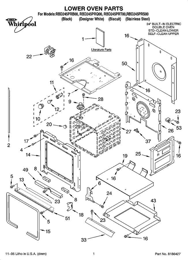 Diagram for RBD245PRS00