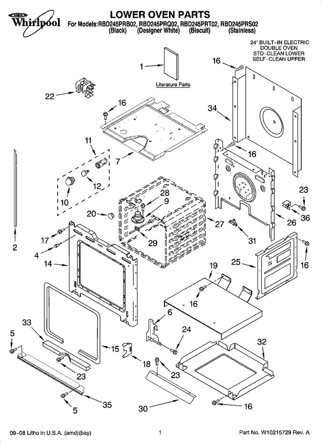 Diagram for RBD245PRS02