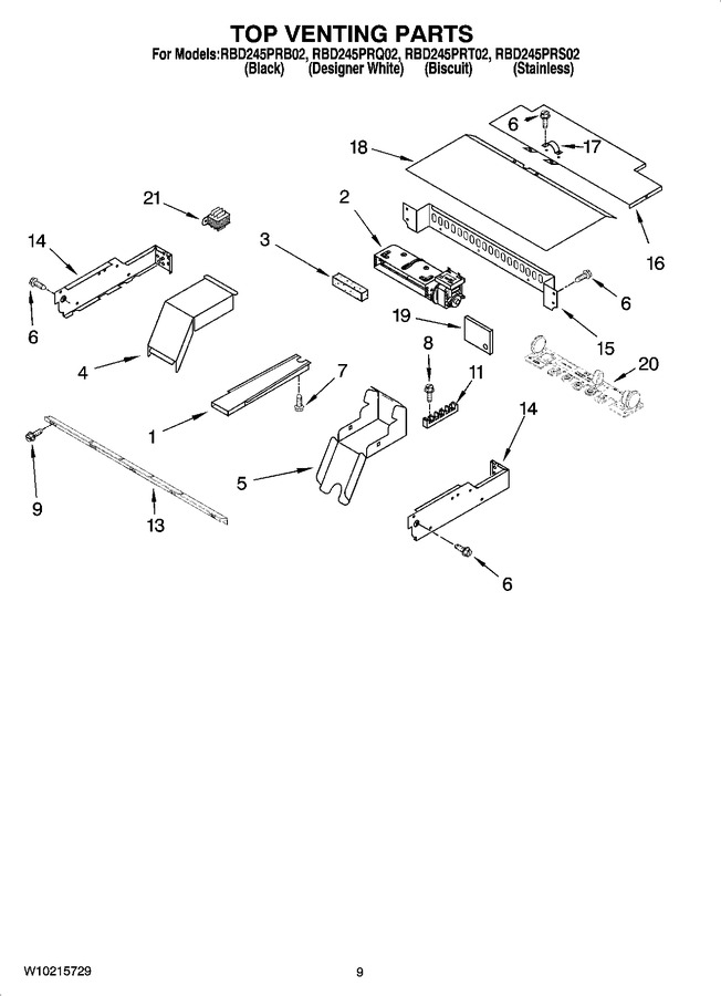 Diagram for RBD245PRT02