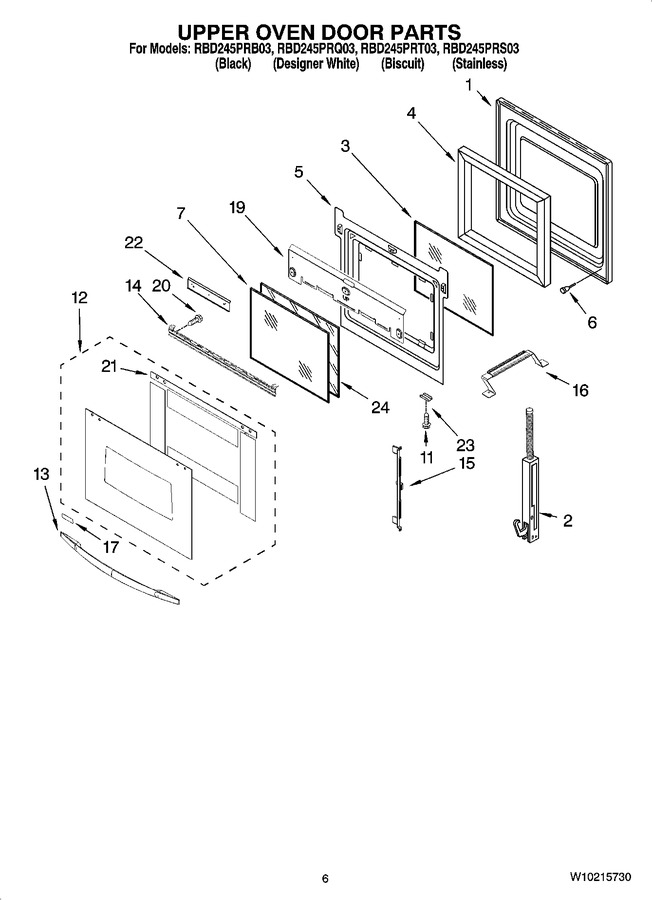 Diagram for RBD245PRT03