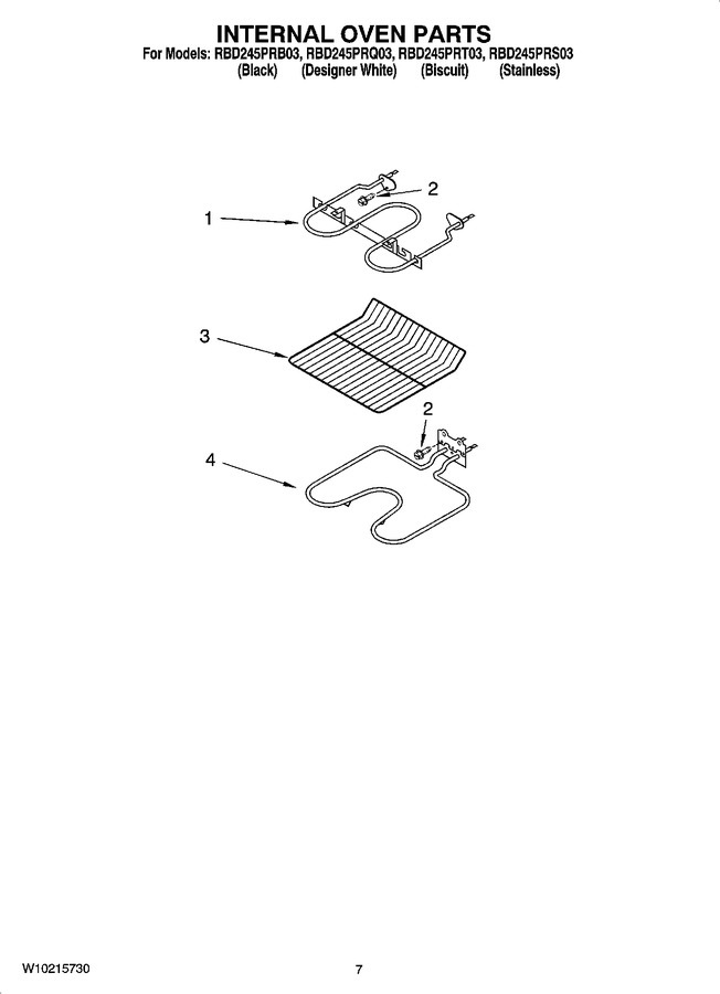 Diagram for RBD245PRT03