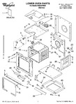 Diagram for 01 - Lower Oven Parts