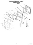 Diagram for 04 - Upper Oven Door Parts