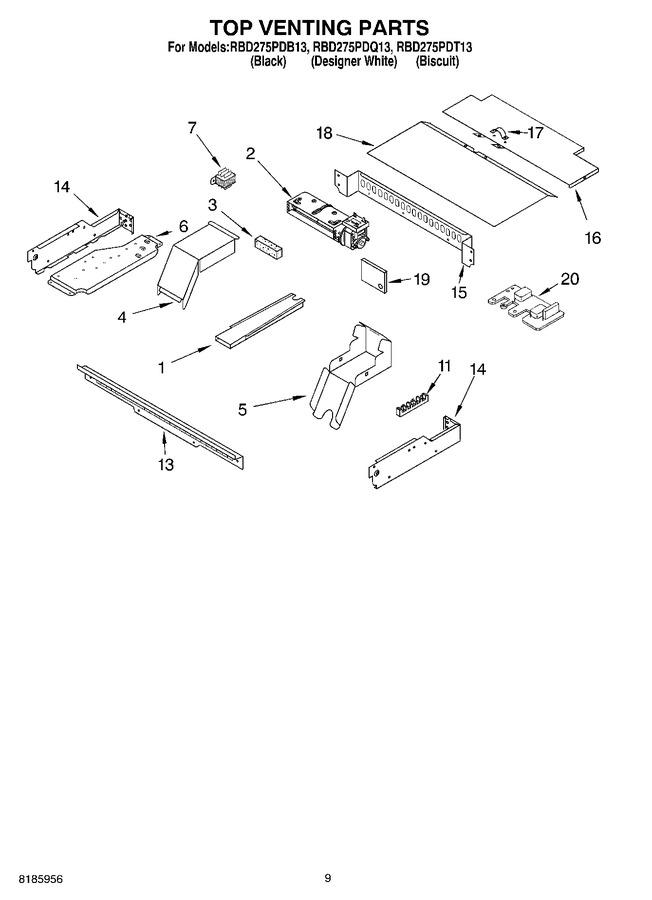 Diagram for RBD275PDT13