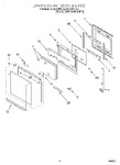 Diagram for 04 - Upper Oven Door
