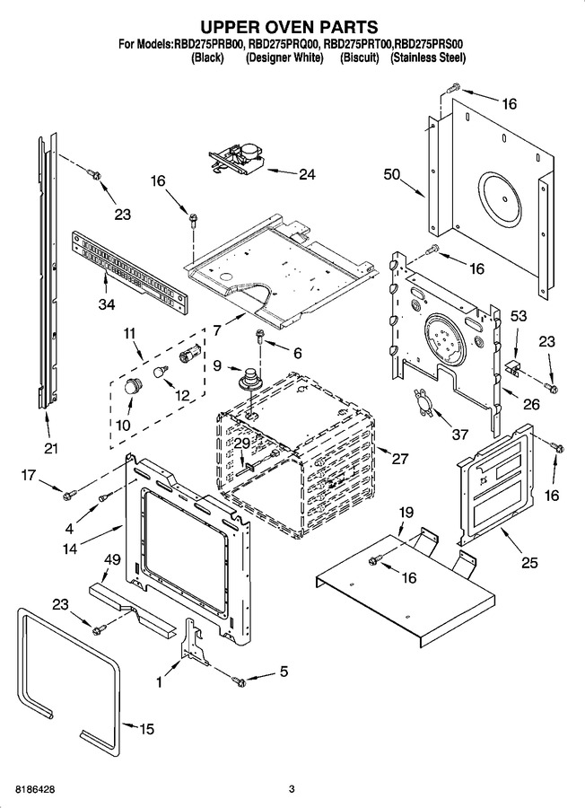 Diagram for RBD275PRT00