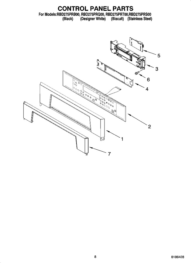 Diagram for RBD275PRT00