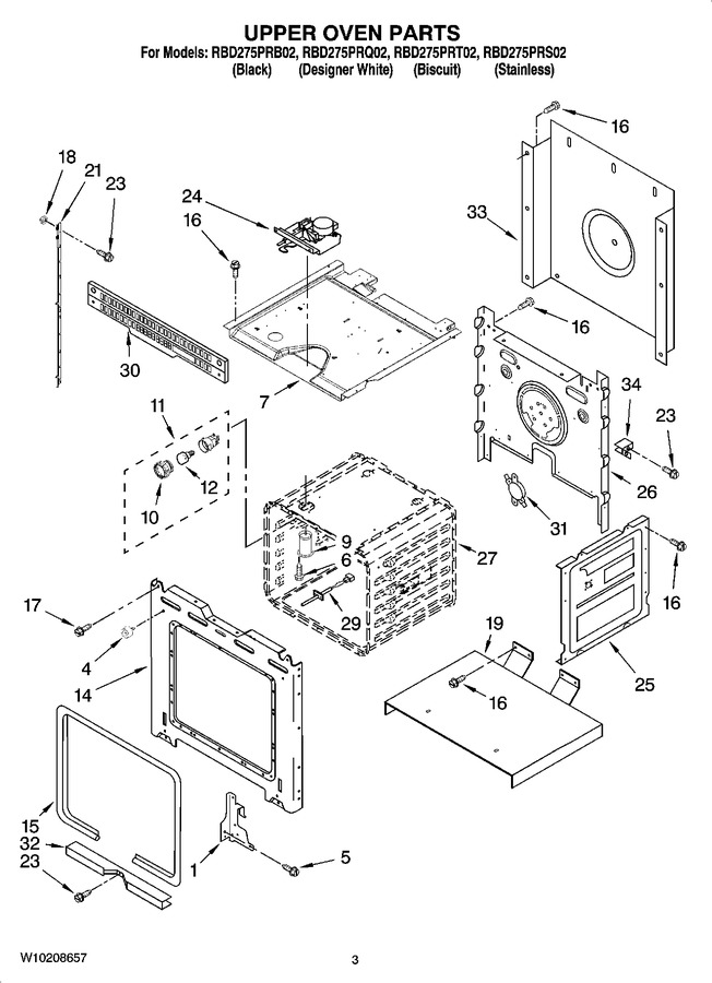 Diagram for RBD275PRQ02