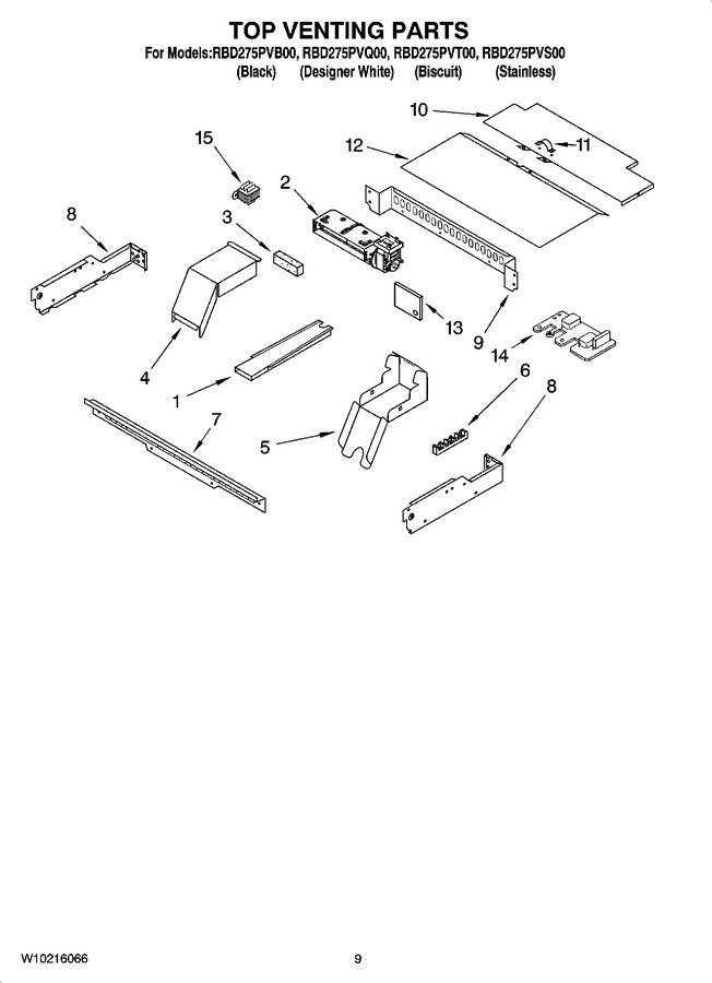 Diagram for RBD275PVS00