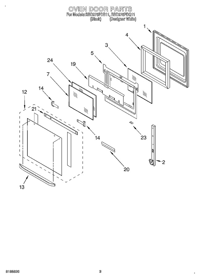 Diagram for RBD276PDQ11