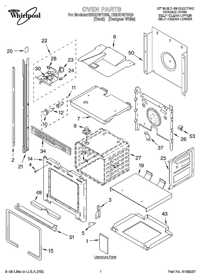 Diagram for RBD276PDQ9
