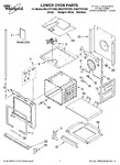 Diagram for 01 - Lower Oven Parts