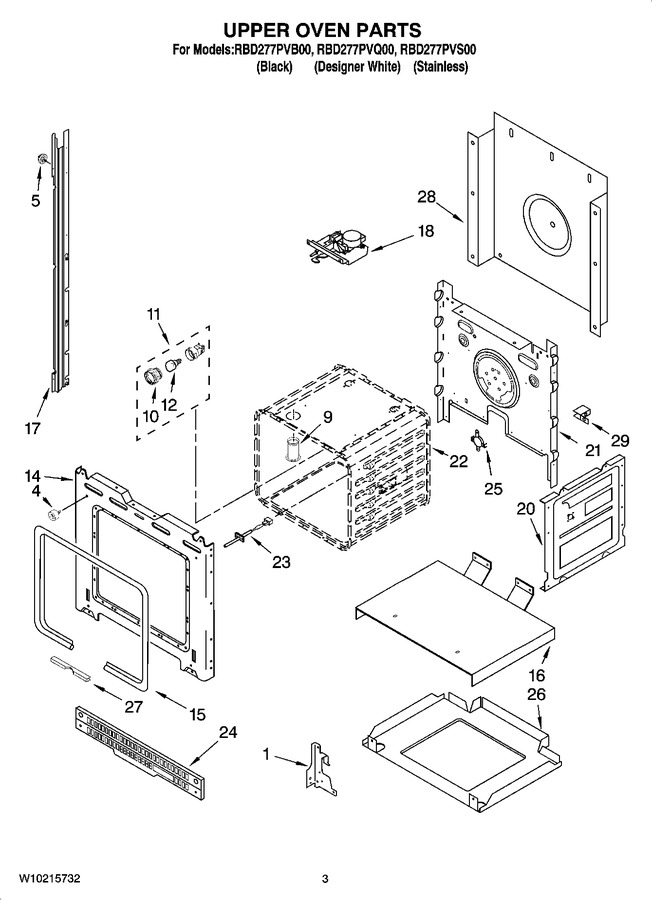 Diagram for RBD277PVQ00