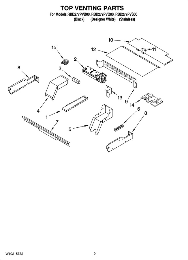 Diagram for RBD277PVB00