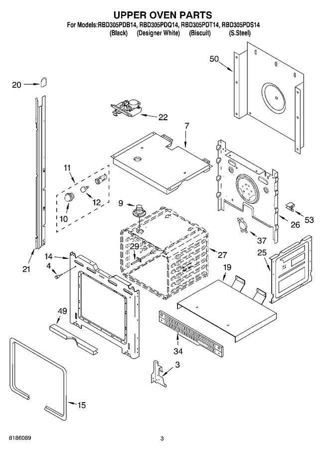 Diagram for RBD305PDS14