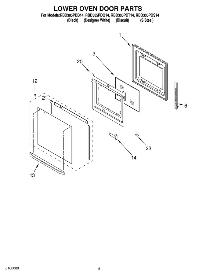 Diagram for RBD305PDS14