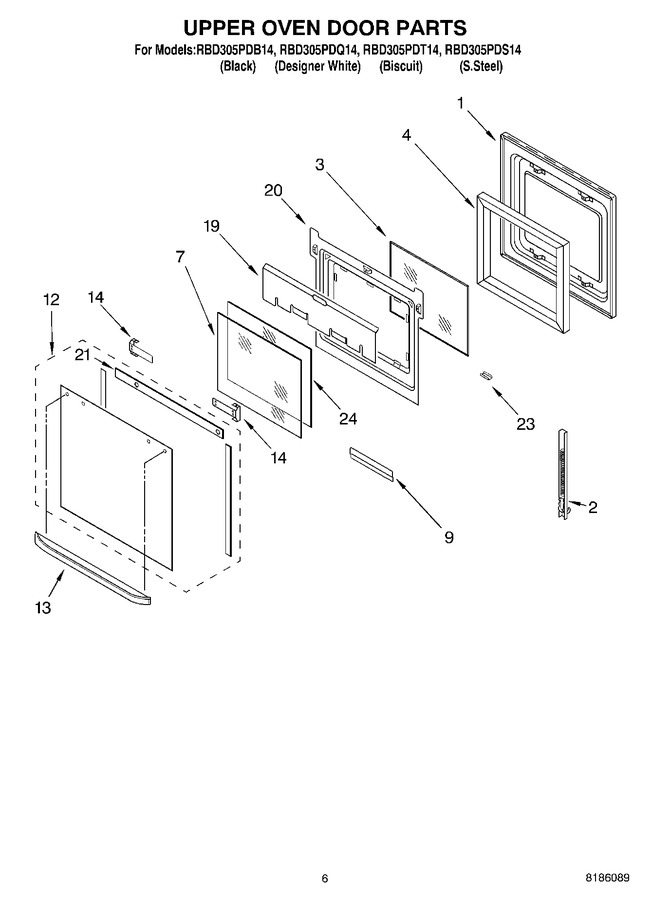 Diagram for RBD305PDS14