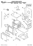 Diagram for 01 - Lower Oven Parts