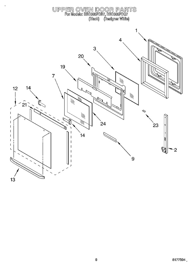 Diagram for RBD305PDQ7