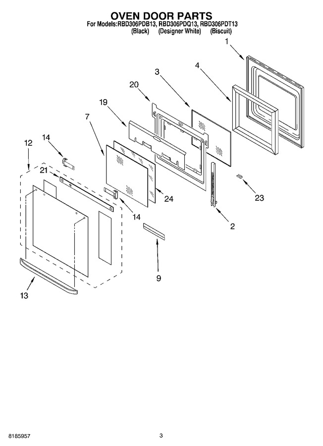 Diagram for RBD306PDQ13