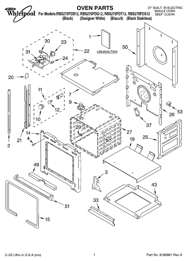 Diagram for RBS275PDT12