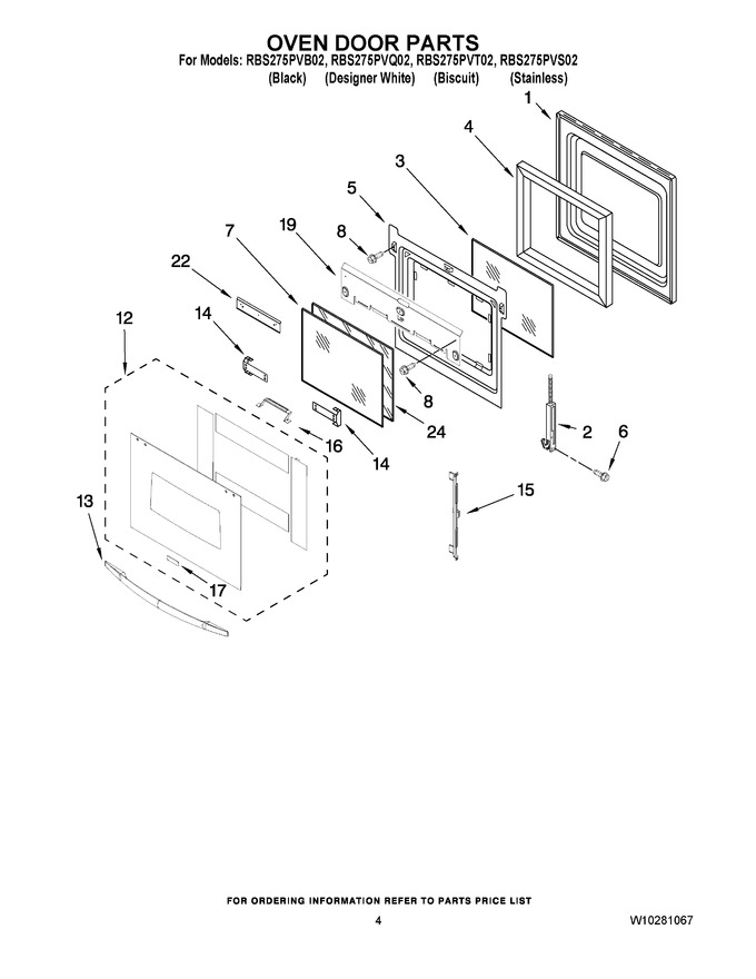 Diagram for RBS275PVT02
