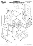 Diagram for 01 - Oven Parts