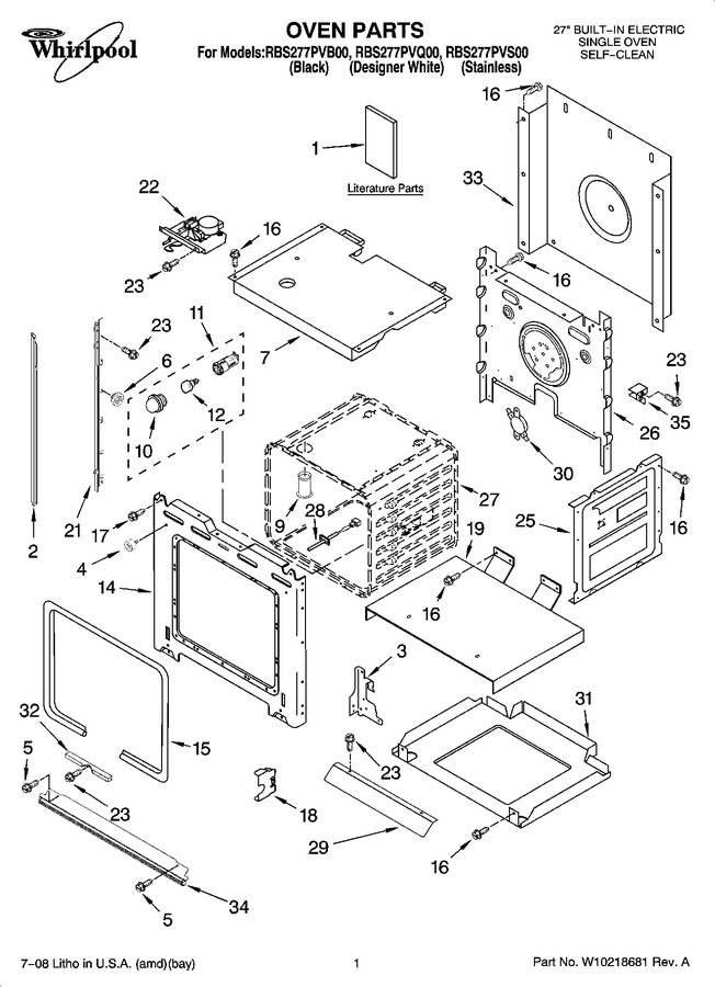 Diagram for RBS277PVQ00