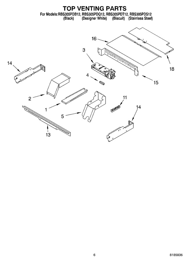 Diagram for RBS305PDS12