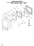 Diagram for 02 - Oven Door Parts