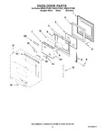 Diagram for 03 - Oven Door Parts
