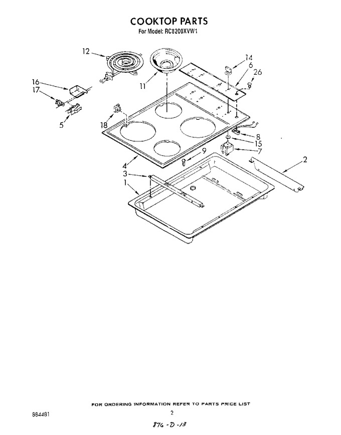 Diagram for RC8200XVW1
