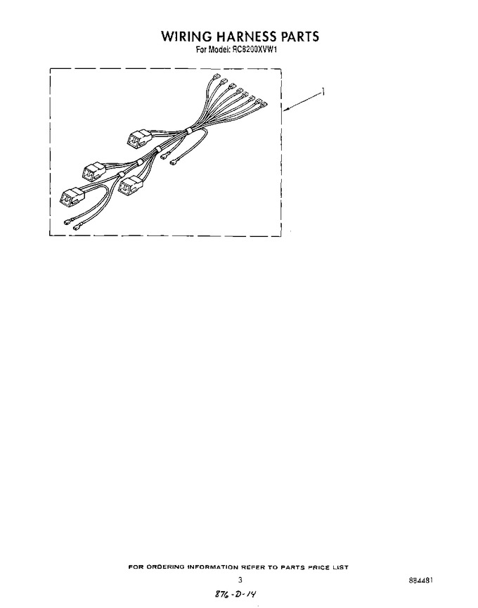 Diagram for RC8200XVW1